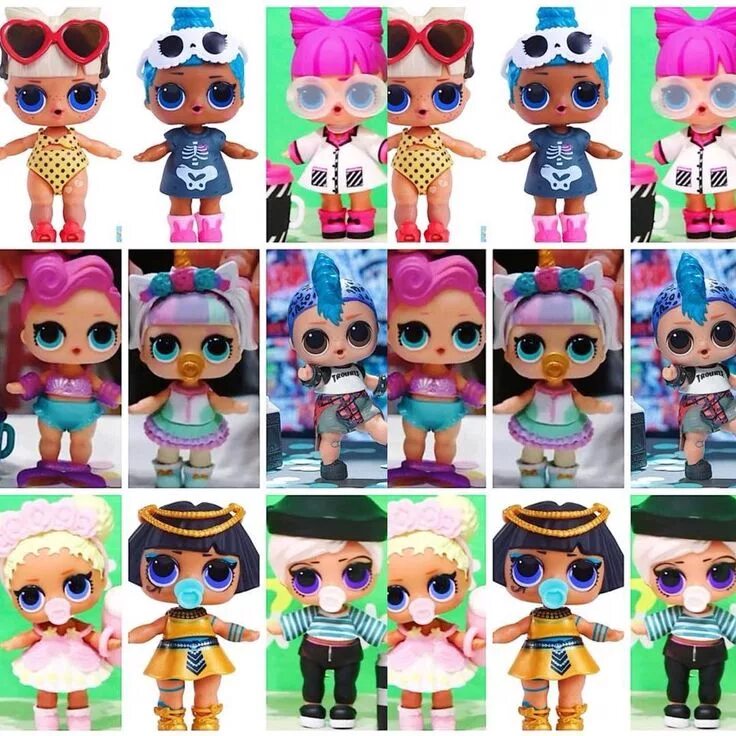 Куклы лол названия и фото How cute are all these Wave 2 confetti pop dolls! We cant wait!!! #lolsurprise #