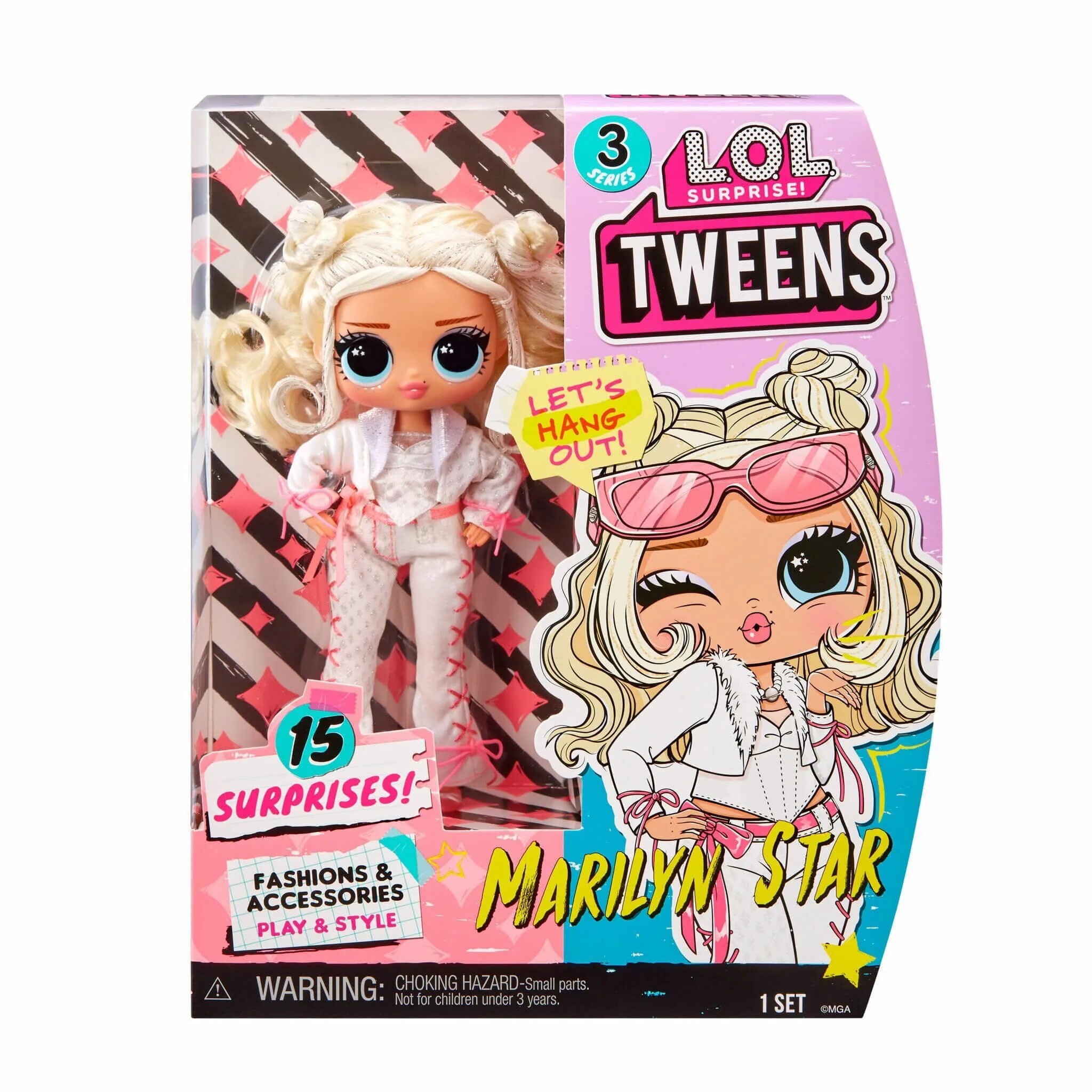 Куклы лол подростки фото Кукла LOL Surprise Tweens Marilyn Star ЛОЛ Подросток 3 серия 584063 - купить с д