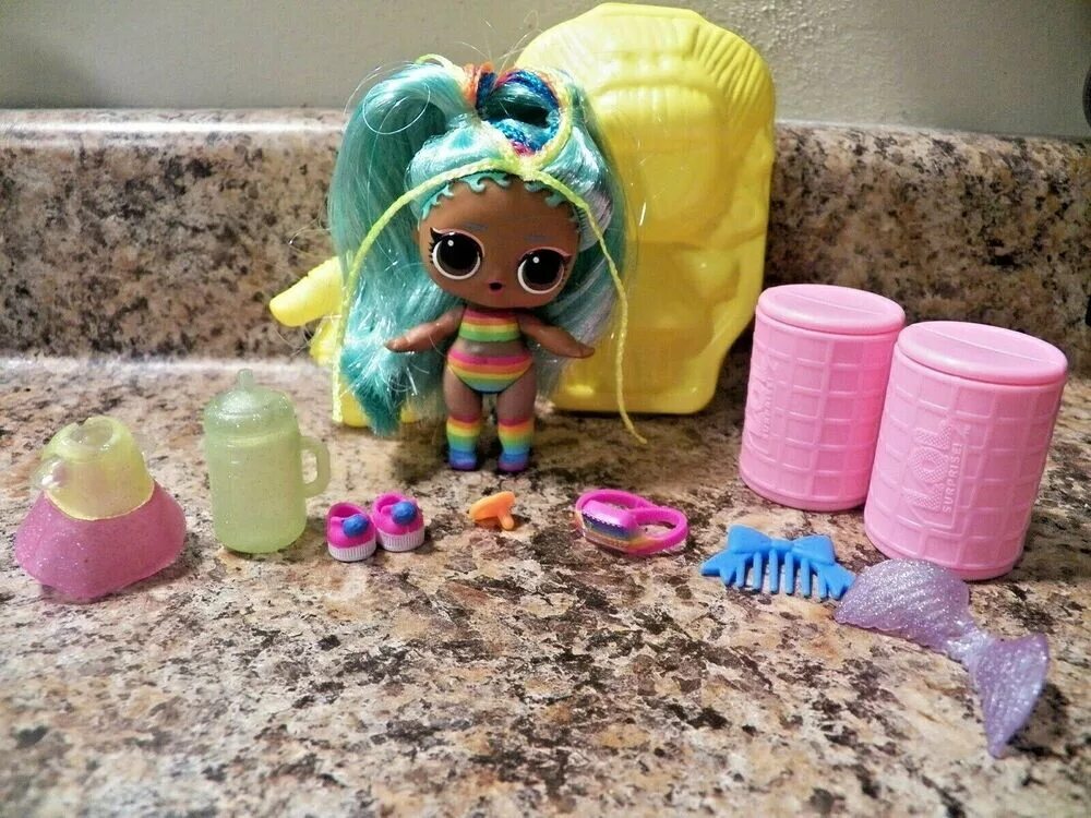 Куклы lol surprise радуга фото Lol Surprise Hairgoals Series 5 Wave 2 Rainbow Raver Hair Goals #MGA Lol dolls, 