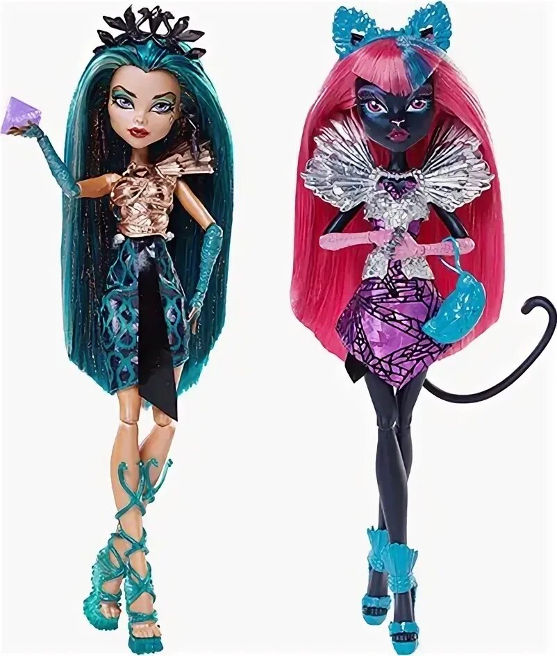 Куклы монстер хай фото Кукла Нефера де Нил/Кэтти Нуар Boo York (Бу Йорк) CJF30 Monster High (Монстр Хай