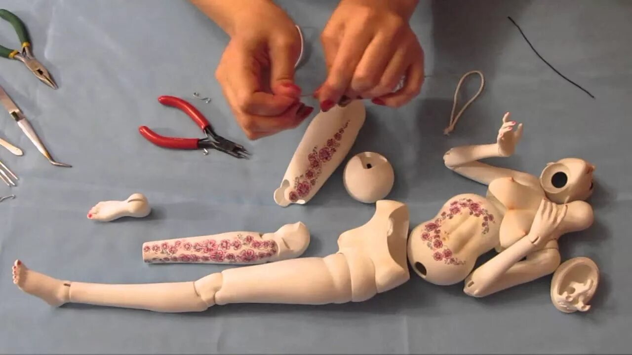 Куклы на шарнирах фото Assembling Ball-jointed doll Liv Tyler - Сборка Шарнирной куклы Лив Тайлер - You