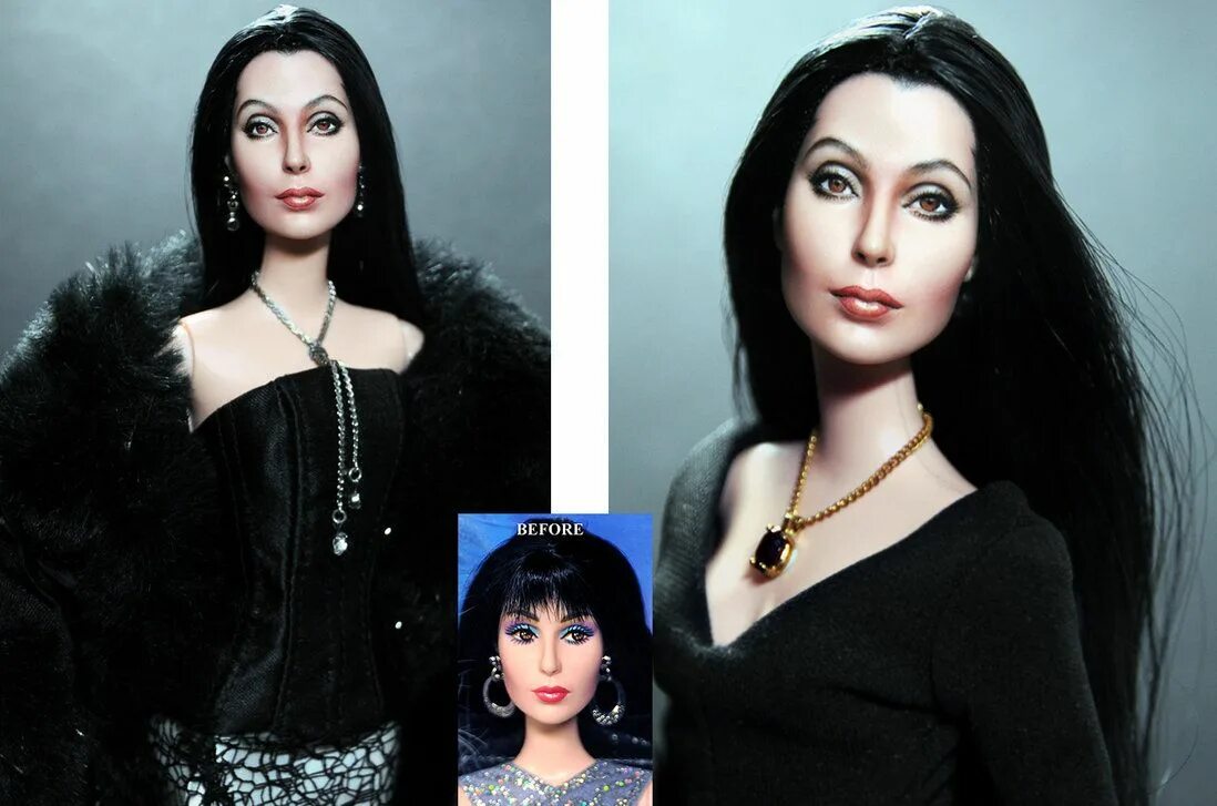 Куклы на заказ по фото Hyper Realistic Make up on small Dolls Doll repaint, Noel cruz, Custom dolls