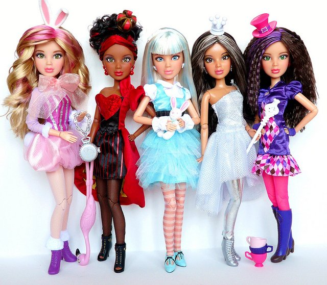 Куклы название и фото Fashion Dolls by Glitter Beast Design- Jaime Tracht at Coroflot.com Fashion doll