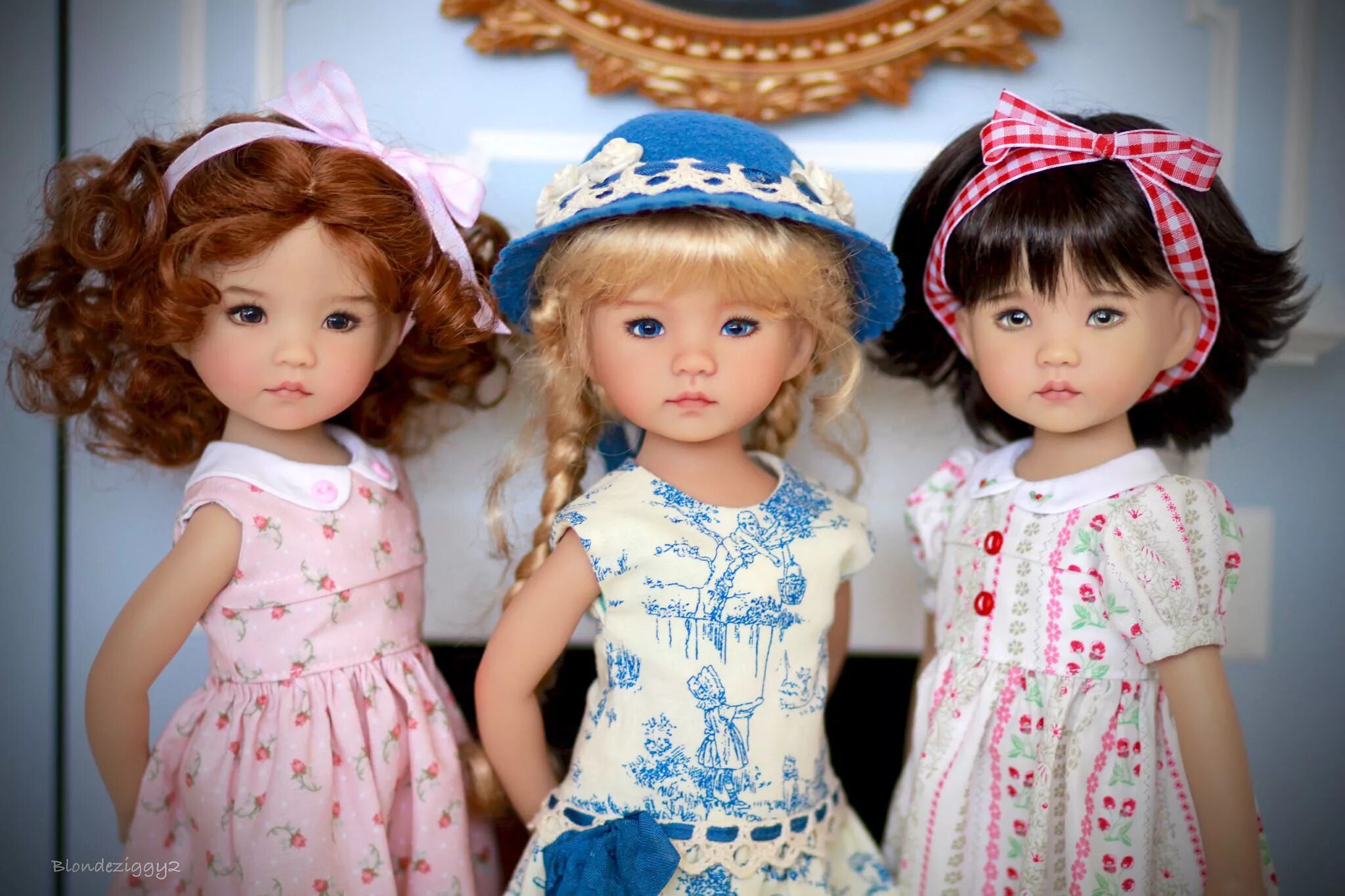 Куклы название и фото Lauryn, Taylee, and Jade--all #2 Effner Little Darling Sculpts Little darlings, 