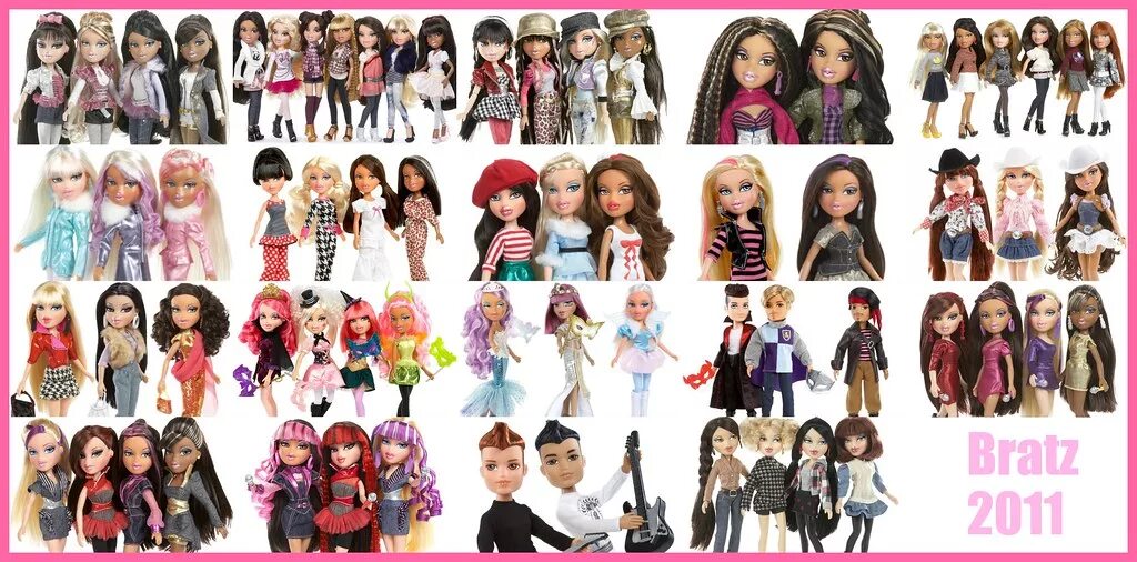 Куклы название и фото Bratz 2011 All the Bratz released in 2011 :) All Glammed U. Flickr