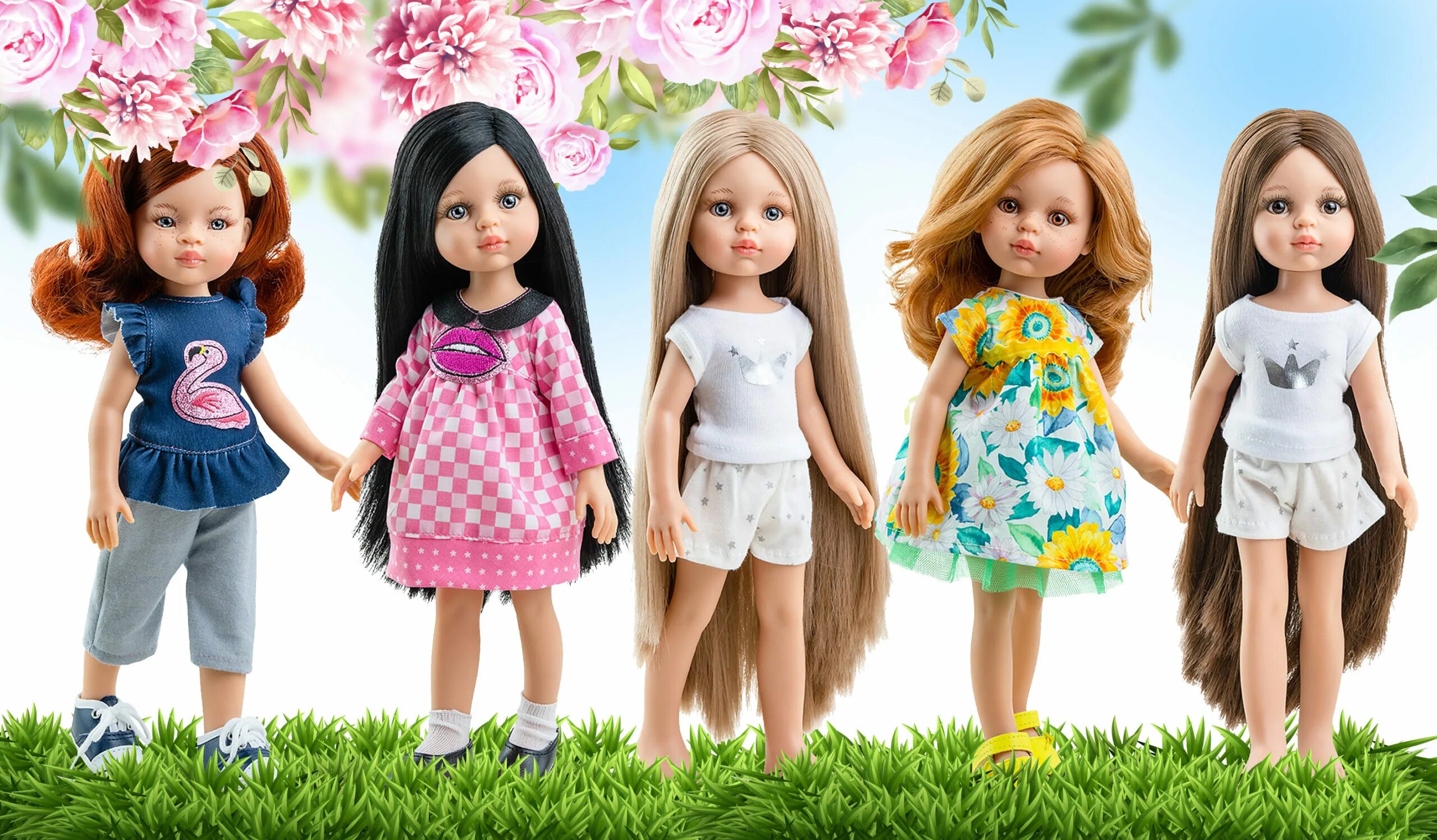 Куклы паола рейна фото с именами Новое поступление кукол Paola Reina - mydolls.su