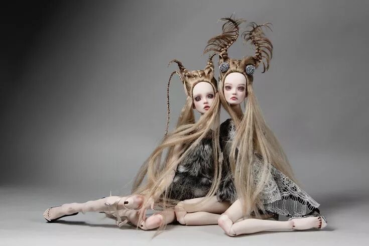 Куклы поповых фото popovy Art dolls Syster’s - Poupées artistiques, Barbie de collection, Barbie