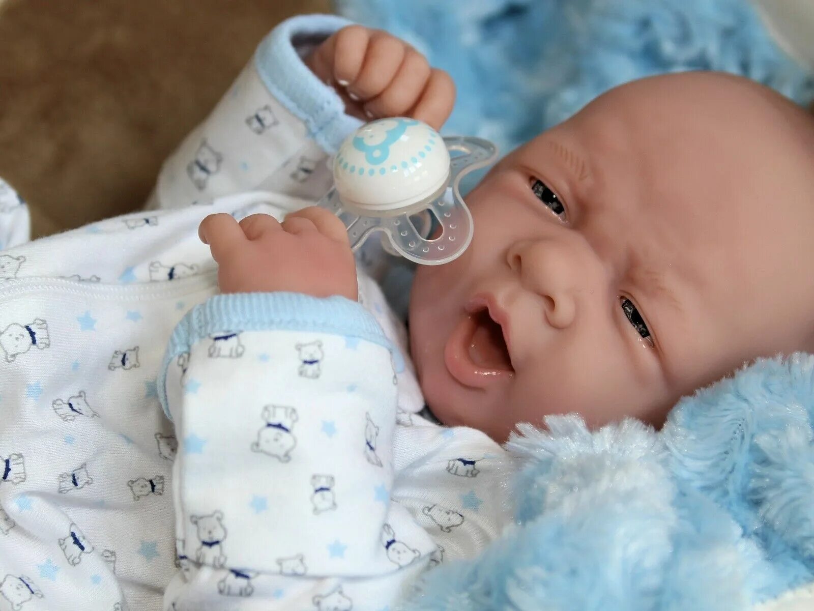 Куклы реборн фото младенцы девочки и мальчики ✔ Кукла Реборн (Reborn) AWW! BABY BOY "DOGGIES"! Preemie Life Like Reborn Pacifi