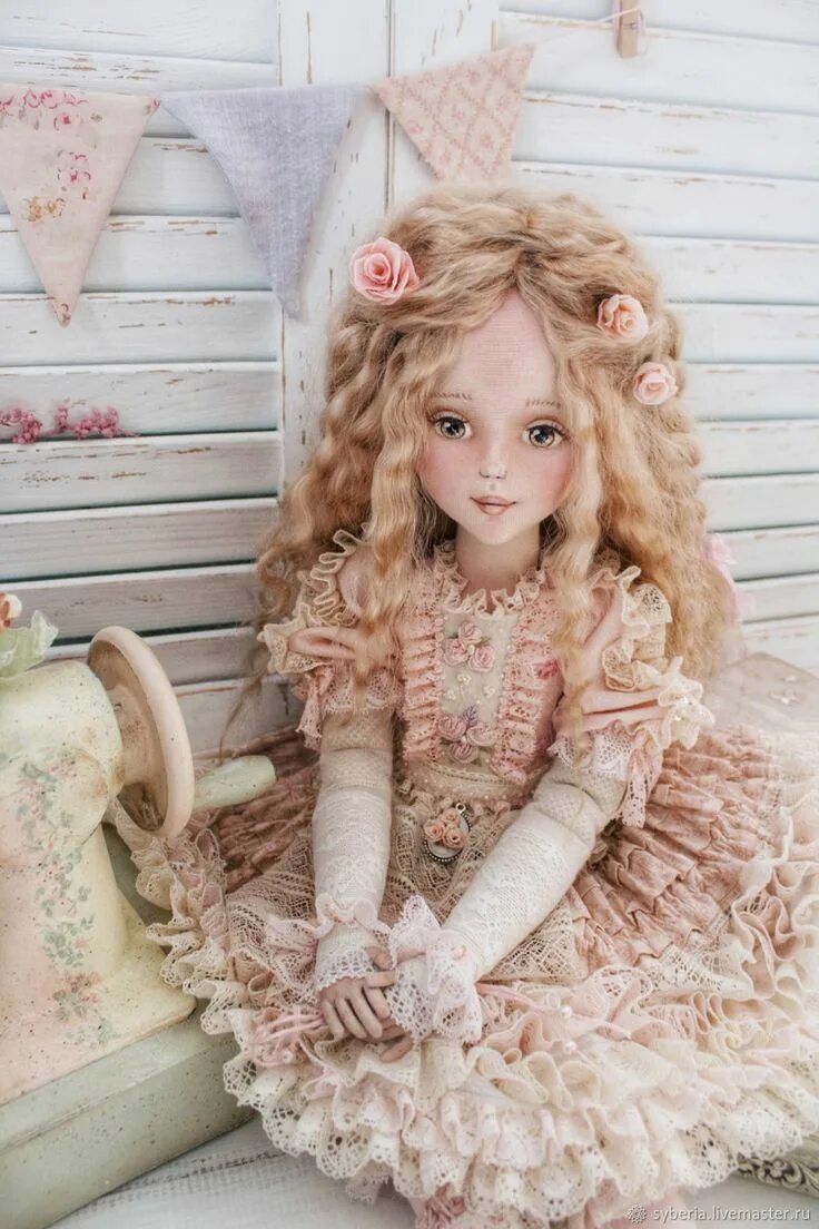 Куклы ручной работы фото купить Margarita. Textile collectible dolls в интернет-магазине на Ярмарке Мастеров Dol