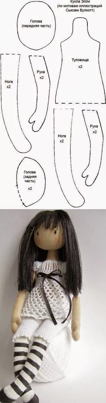 Куклы ручной работы из текстиля выкройки Doll making patterns, Sewing dolls, Doll patterns