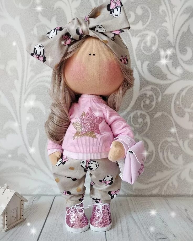 Куклы ручной работы своими руками фото Интерьерные куклы Екатерины Бережновой Dolls handmade, Sewing dolls, Soft dolls