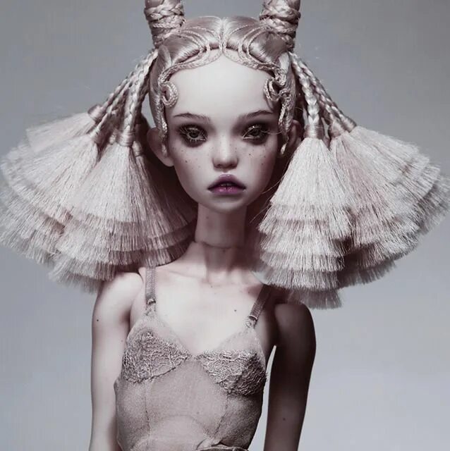Куклы сестер поповых фото Popovy Sisters Ines I (2018) Available for Sale Artsy Popovy sisters, Hair art, 