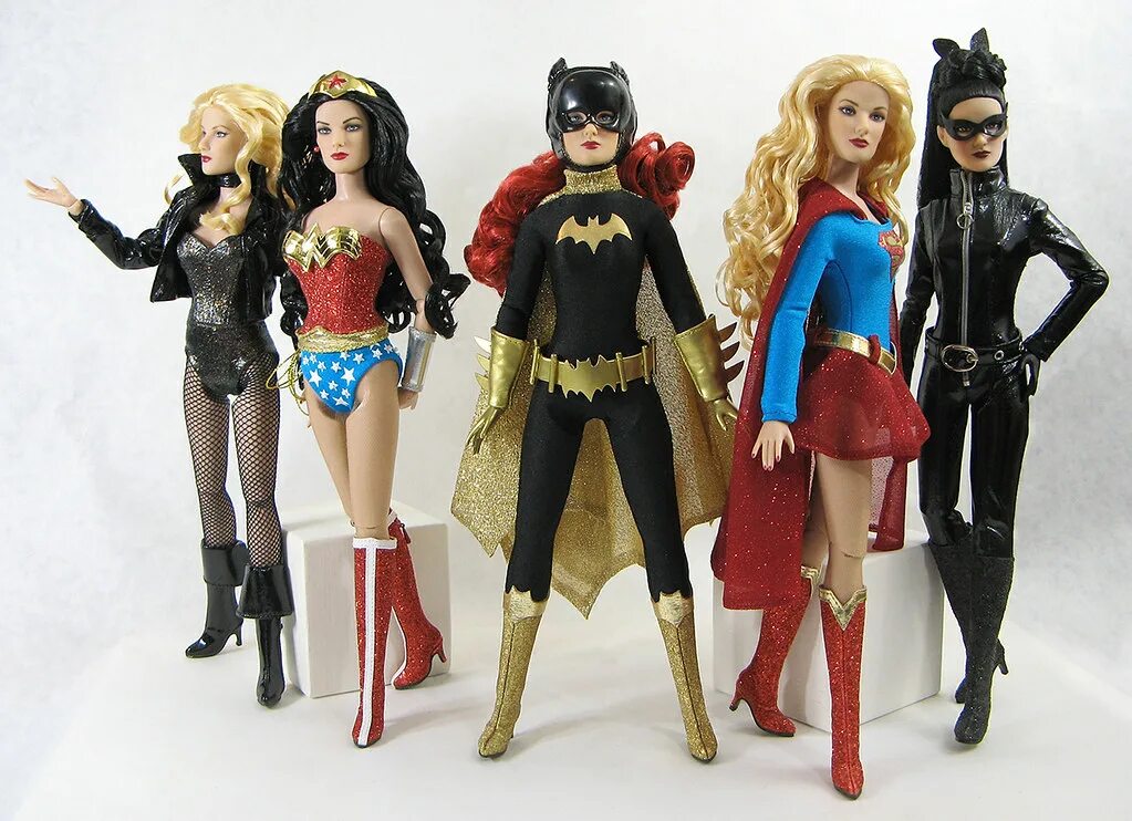 Куклы супер фото Super heroine dolls Custom Black Canary, Wonder Woman, cus. Flickr
