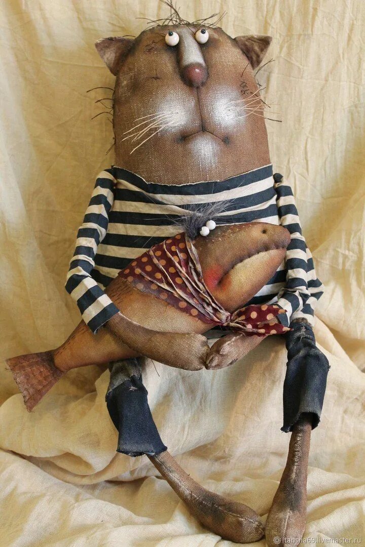 Куклы татьяны козыревой выкройка Ошибка 429 Animal tattoo, Art dolls, Cats