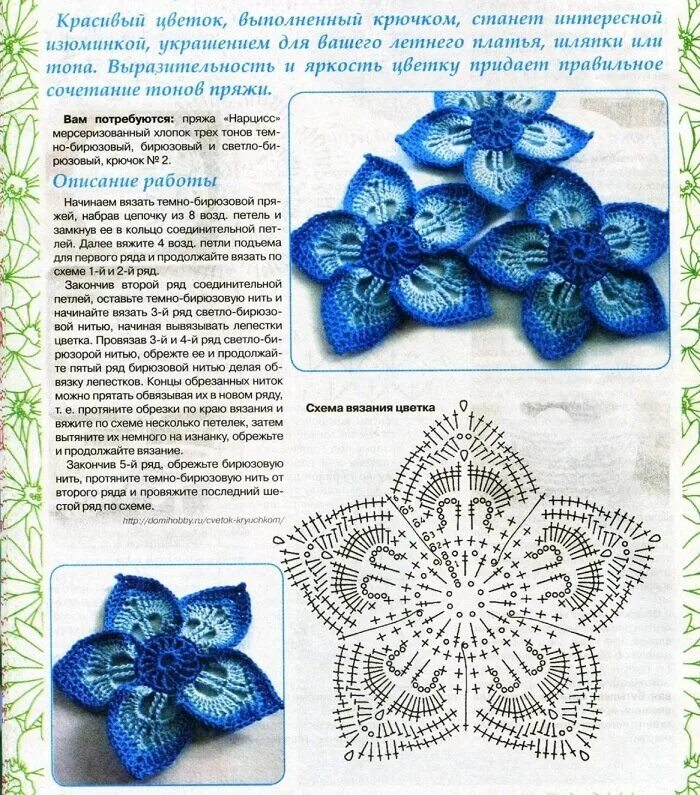 Куклы цветы крючком схемы с описанием 20 схем крючком: вяжем цветочные украшения к весне! Факультет рукоделия Дзен