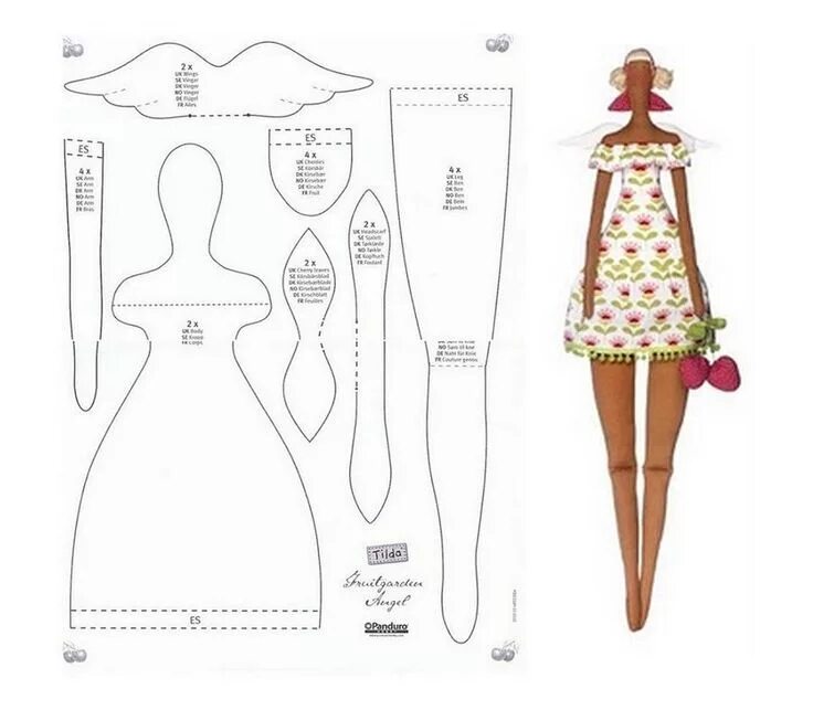 Куклы тильда выкройки с выкройками одежды набор Pin on Bonecas Sewing dolls, Doll sewing patterns, Fabric doll pattern
