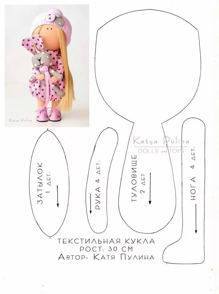 Куклы тильда выкройки с выкройками одежды набор Мастерская игрушек. Handmade, рукоделие. Fabric dolls tutorial, Diy rag dolls, S