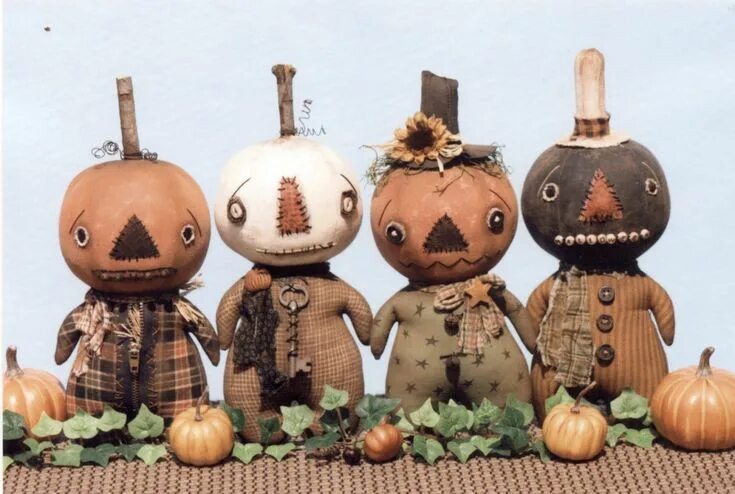 Куклы тыквы фото Stumpkin Pumpkin Men - Etsy Doll pattern, Pumpkin man, Halloween doll