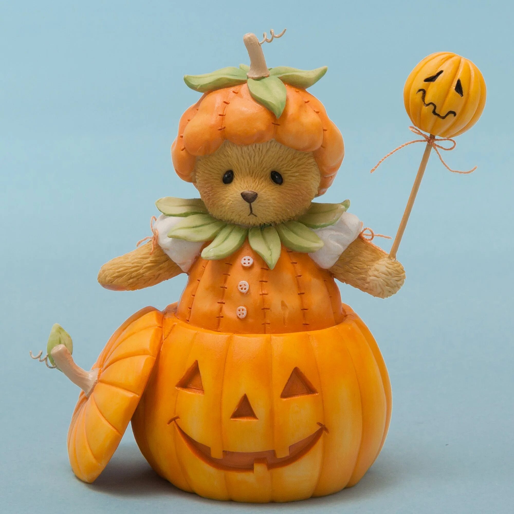 Куклы тыквы фото Bear Dressed as Pumpkin Teddy bear cartoon, Figurines, Boyds bears