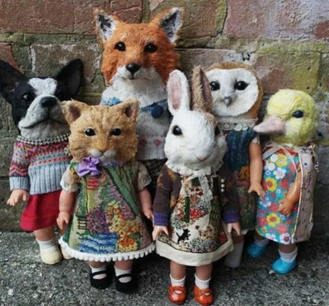 Куклы животных фото Pin by Kristy Larson on Игрушки, текстиль, тедди Animal dolls, Art dolls, Textil