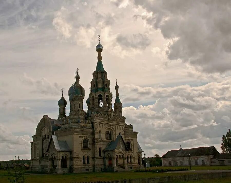 Кукобой храм фото The village Kukoba, Kukoboj, Russia - tourist attractions, most popular and visi