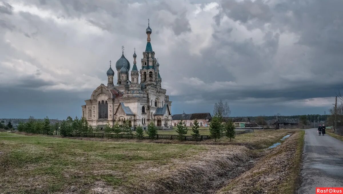 Кукобой церковь фото Фото: Храм Спаса Нерукотворного Образа. Оксана Ермихина. Пейзаж. Фотосайт Расфок