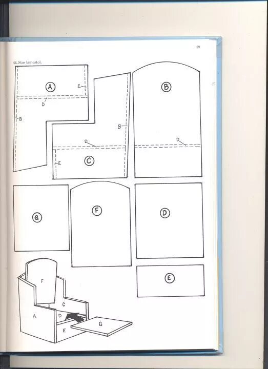 Кукольная мебель своими руками схемы How to make Kitchen Cabinets for Dollhouse - MyKingList.com - MyKingList.com Diy