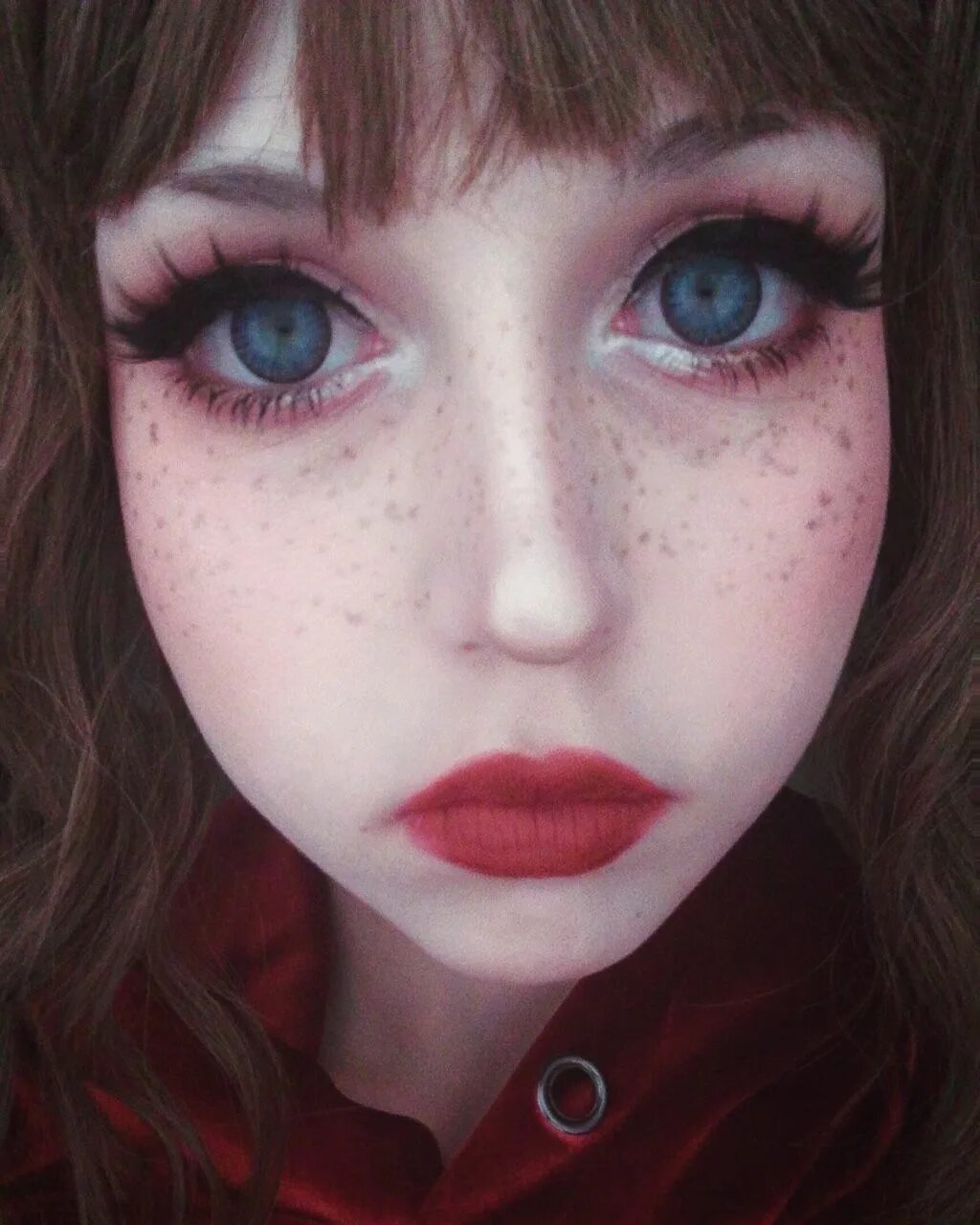 Кукольный макияж глаз Pinterest Eye makeup, Big eyes makeup, Doll eye makeup