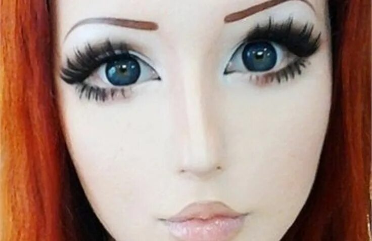 Кукольный макияж глаз Кукольный образ Halloween face makeup, Face makeup, Makeup
