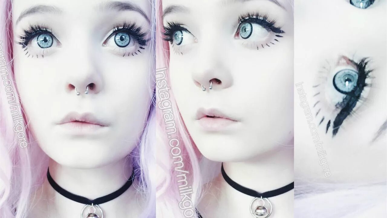 Кукольный макияж глаз cute doll eye makeup Hot Sale - OFF 60