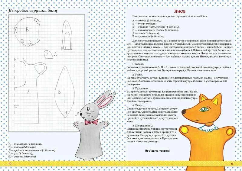 Кукольный театр выкройки кукол � � � � � � � � � � � � � � � � � � � � � Кукольный театр, Схемы мягких игрушек,