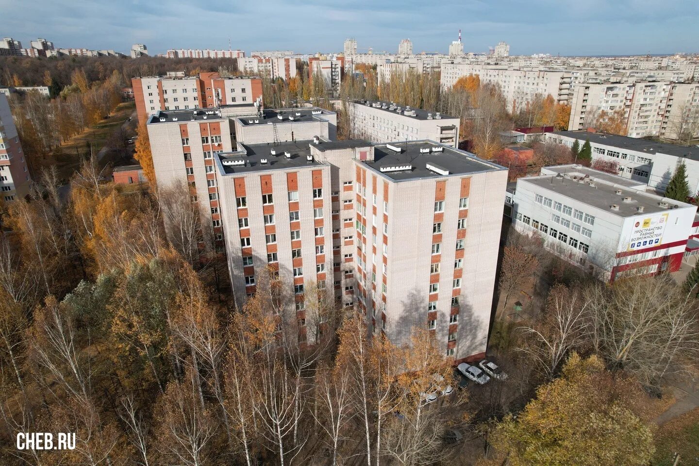 Кукшумская 9 чебоксары фото улица Кукшумская 9 - Чебоксары (Общежитие)