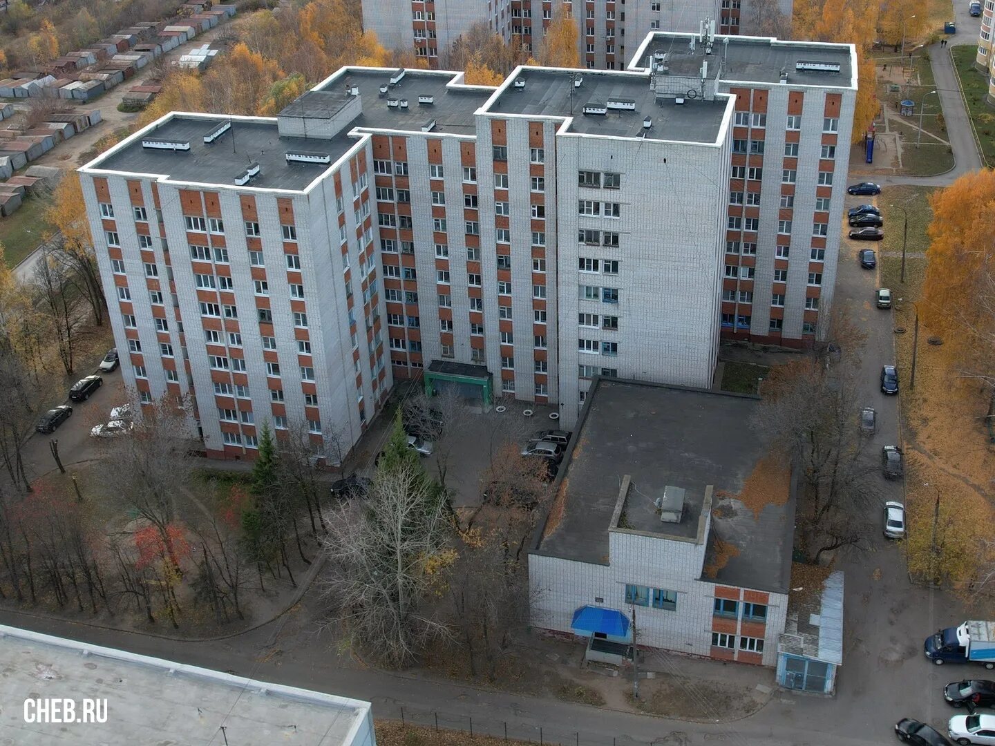 Кукшумская 9 чебоксары фото улица Кукшумская 9 - Чебоксары (Общежитие)