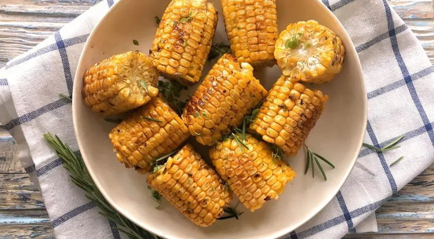 Кукуруза с мясом фото Жареная кукуруза с розмарином , пошаговый рецепт с фото от автора solovieva.kn