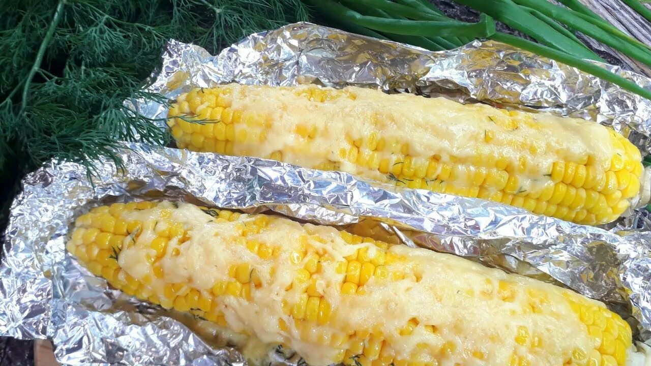 Кукуруза в духовке рецепт с фото Вкуснее чем Варёная / Как Вкусно Приготовить Кукурузу - YouTube