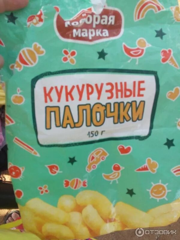 Кукурузные палочки из ссср в коробке фото Отзыв о Кукурузные палочки "Добрая марка" Нормальные палочки