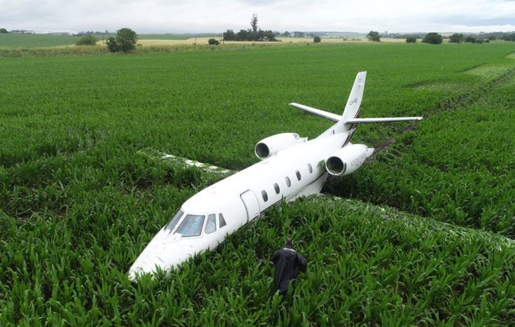 Кукурузный самолет фото Jato argentino pousa no milharal após problema de motor Aircraft, General aviati