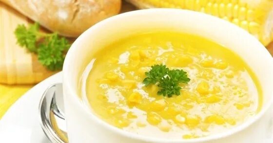 Кукурузный суп фото Кукурузный суп с креветками рецепт - Американская кухня: Супы. "Еда"
