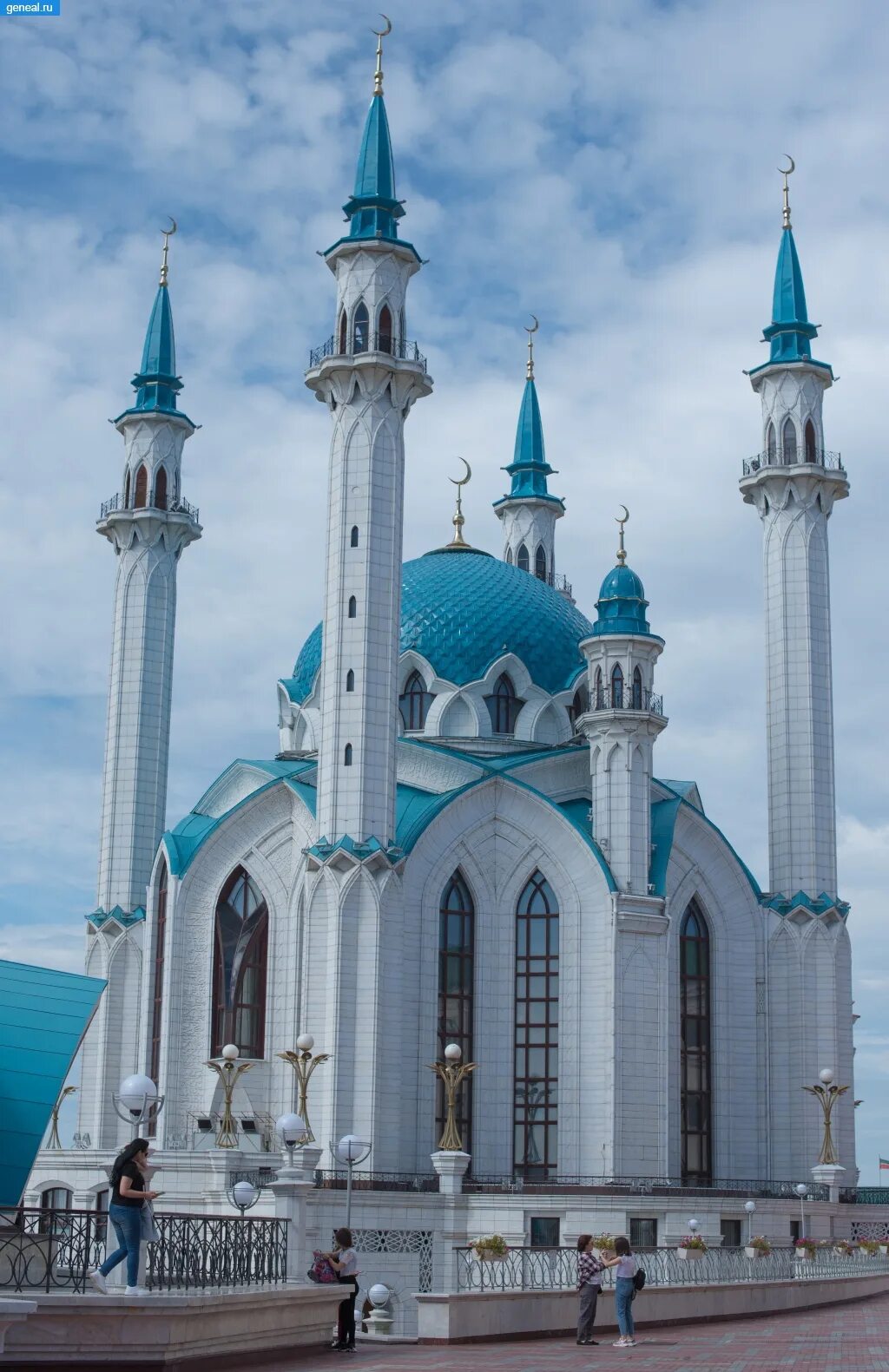Кул шариф казанский кремль фото Мечеть Кул Шариф в Казани город Казань, Казанский уезд, Казанская губерния - htt