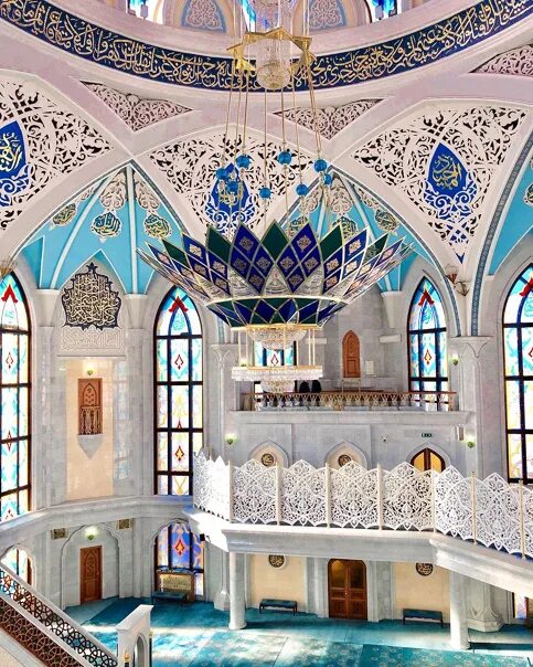Кул шариф внутри фото Внутри мечети Кул Шариф 2019 Казань Казань. Куда пойти? ВКонтакте