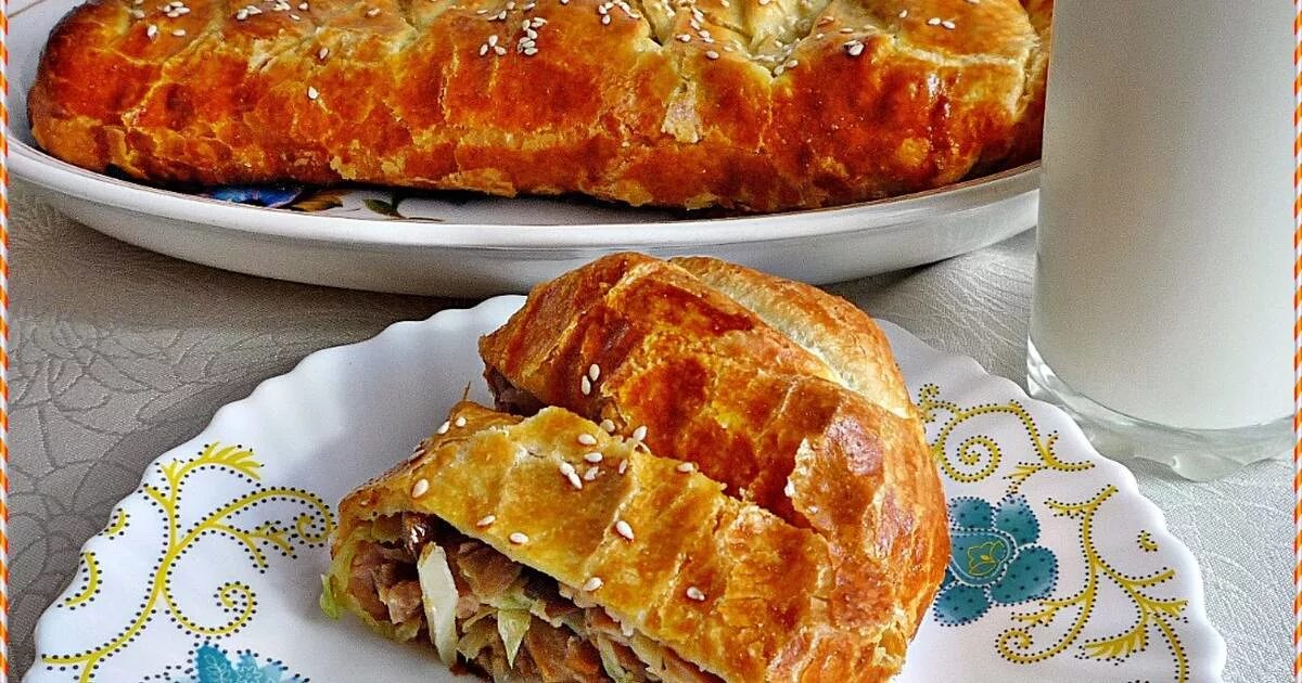 Кулебяка с капустой рецепт с фото Картинки РЕЦЕПТ КУЛЕБЯКИ С КАПУСТОЙ ИЗ ДРОЖЖЕВОГО