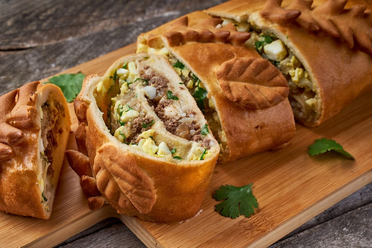 Кулебяка с мясом рецепт с фото пошагово Русская кухня во всей своей славе: топ 20 блюд, которые стоит попробовать Вкусно