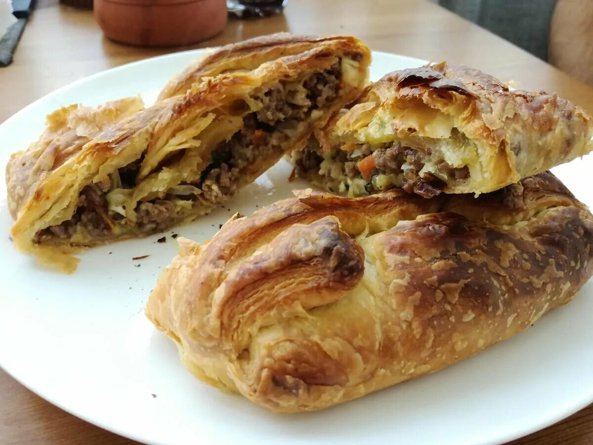 Кулебяка с мясом рецепт с фото пошагово Ленивая кулебяка с мясом и капустой Anna CooLinari Дзен