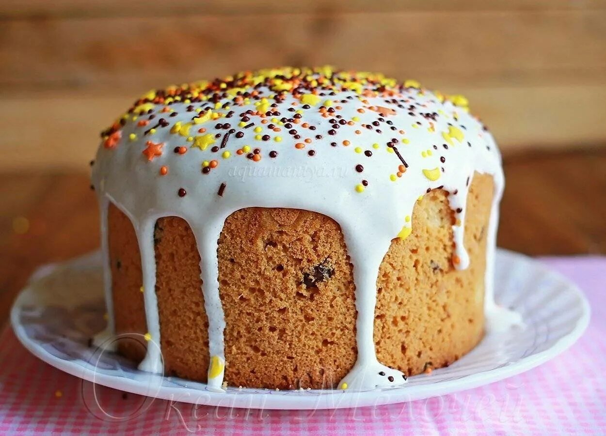 Кулич домашний рецепт фото Вкусная и быстрая домашняя пасха
