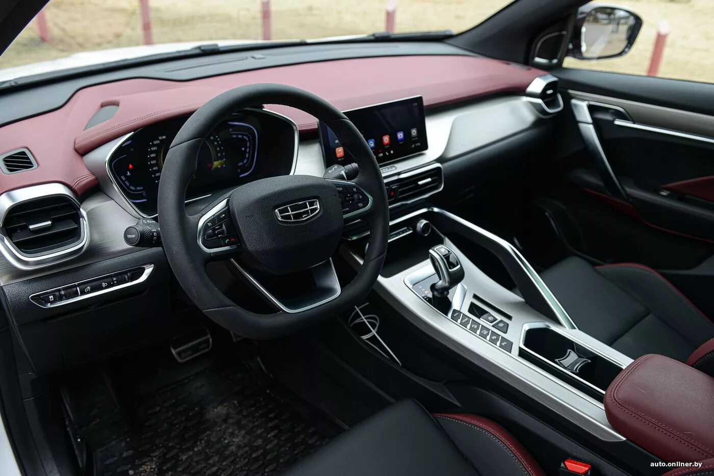 Кулрей 2024 фото салона Geely Coolray (SX11) - тест-драйв, цены, комплектации
