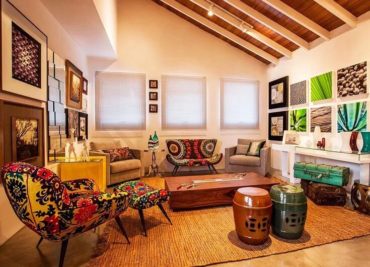 Культура дома дизайн Стильная гостиная с этно нотками Ethnic home decor, House design, Home interior 