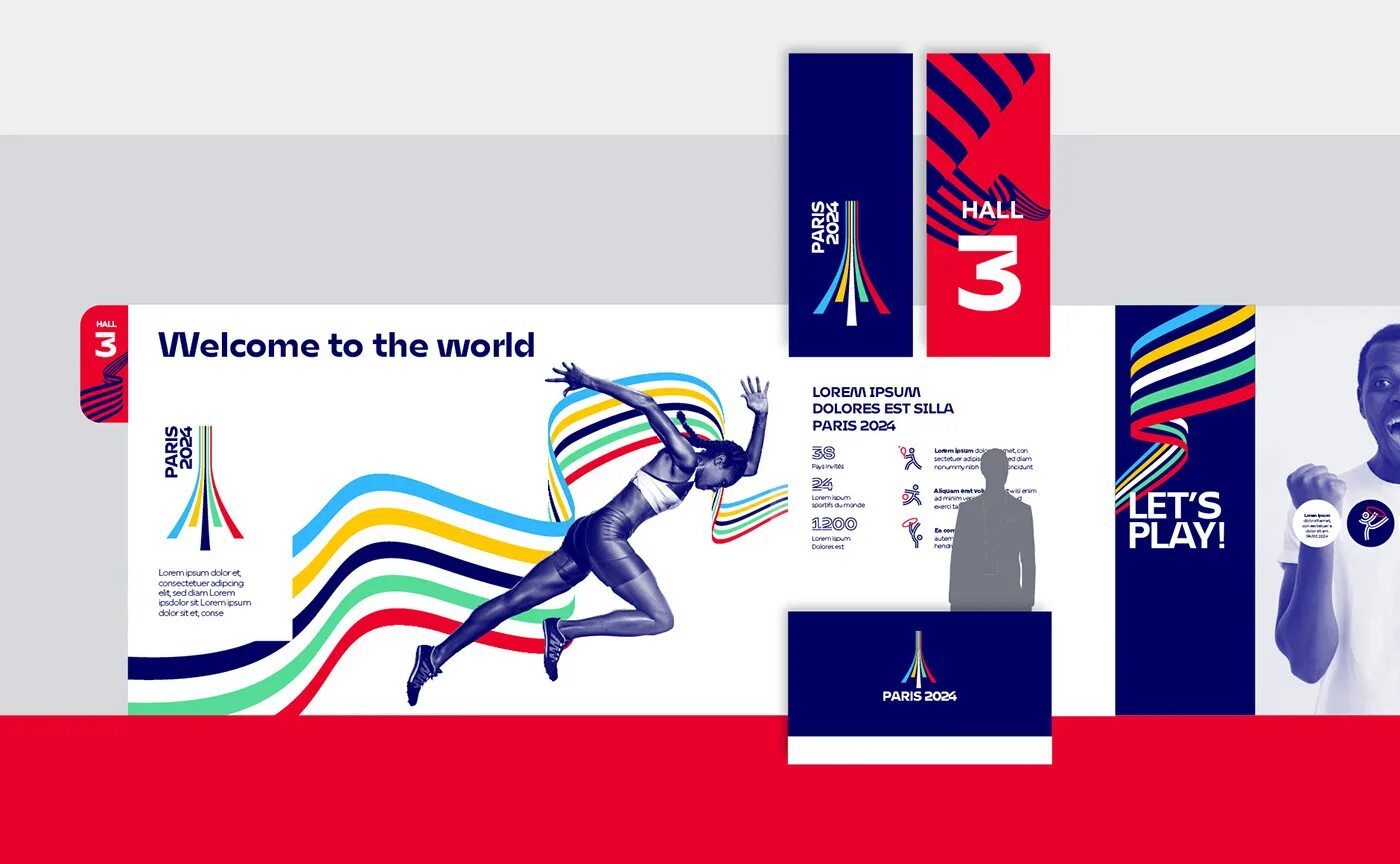 Культура дома и дизайн олимпиада Paris 2024 Olympic Games - Brand design (21) Images :: Behance