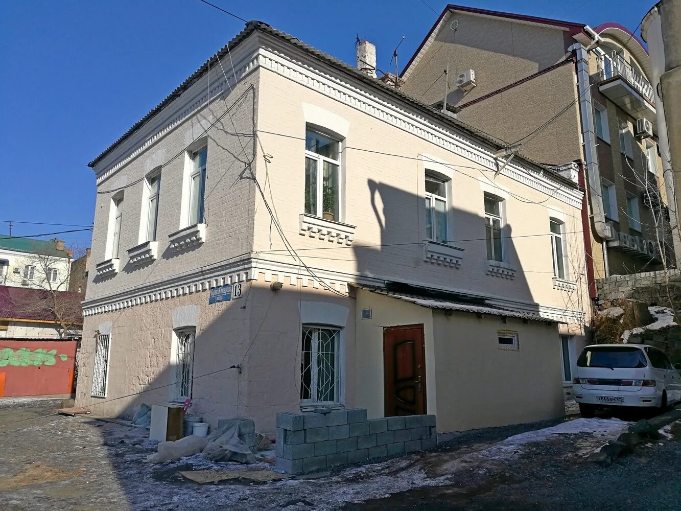 Культура ул прапорщика комарова 23а фото Владивосток улица прапорщика