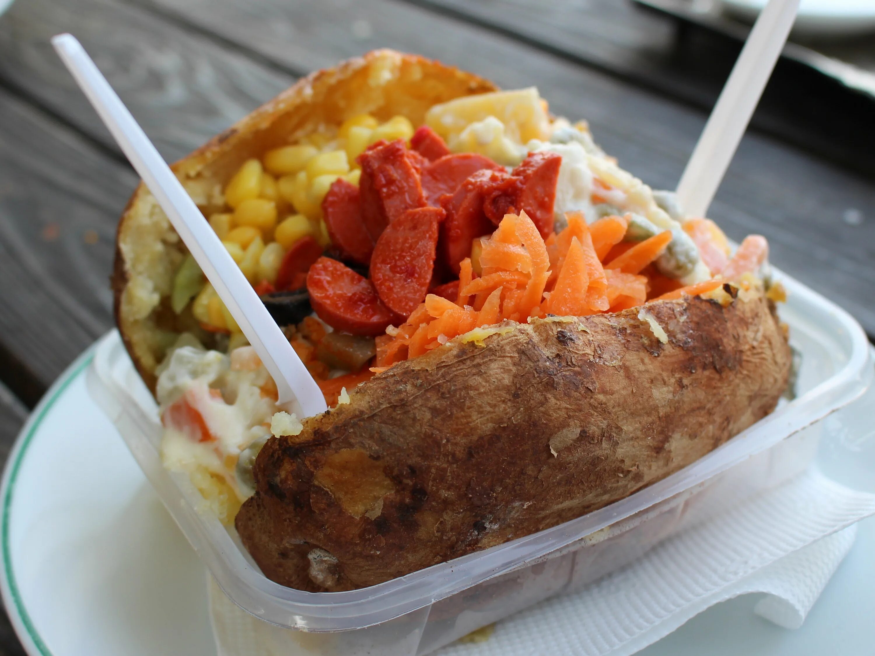 Кумпир рецепт с фото в домашних Ortaköylü Kumpir Waffle, İstanbul Food Delivery - Yemeksepeti