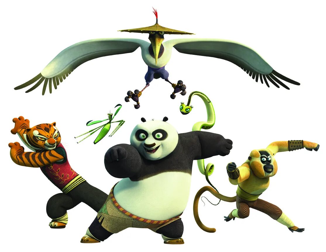 Кунфу панда фото героев Promo - Kung Fu Panda: Legends of Awesomeness